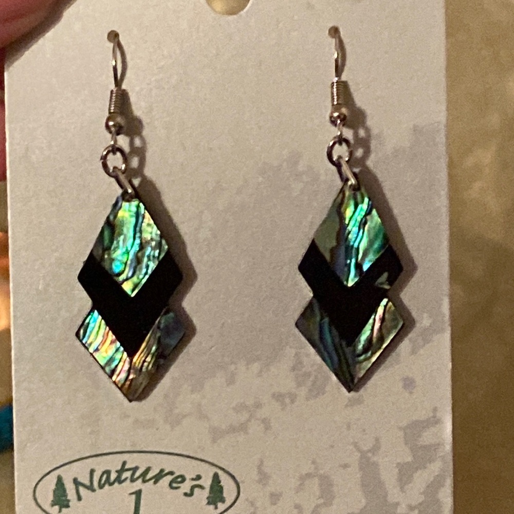 Nature’s 1 mother of pearl earrings